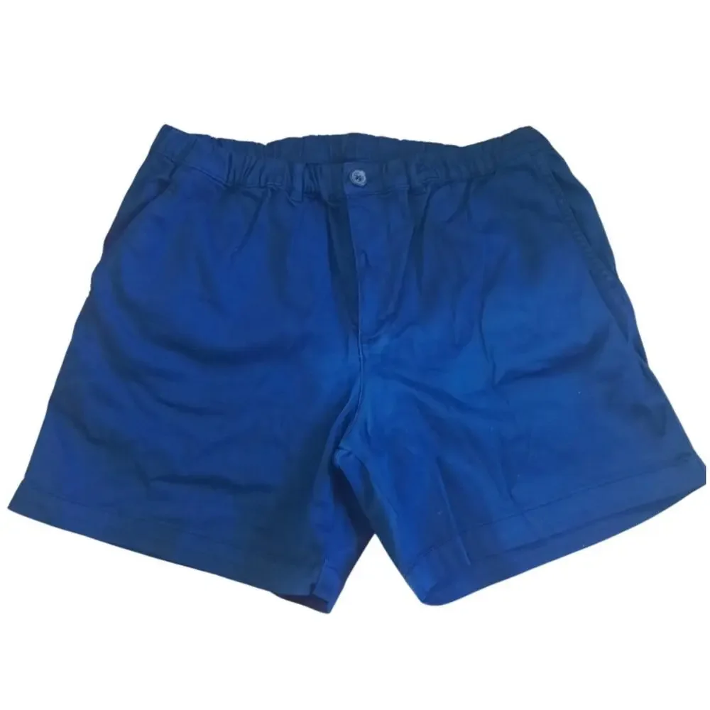 Bearbottom Clothing Mens Blue 100% Cotton Hiking Shorts Size Medium